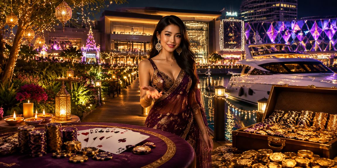 Pemain poker di Johor Bahru sedang menyusun kad mereka